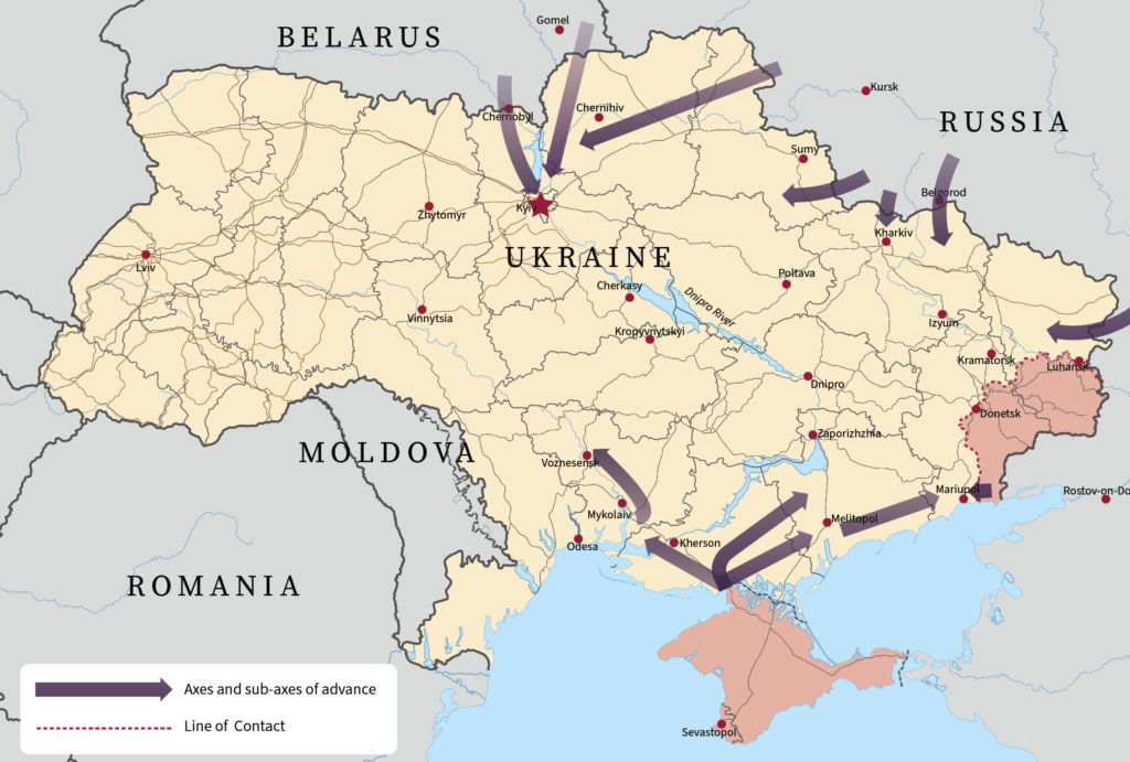 Russia’s invasion of Ukraine.